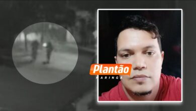 Fotos de Vídeo mostra pintor sendo executado com 15 tiros ao sair para o trabalho em Maringá