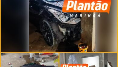 Fotos de Homem joga carro contra casa após esposa recusar relação sexual em Sarandi