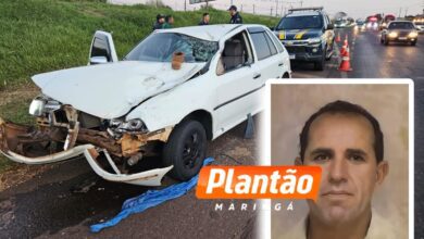 Fotos de Homem morre após ser atropelado na BR-376 entre Maringá e Iguatemi