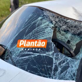 Fotos de Homem morre após ser atropelado na BR-376 entre Maringá e Iguatemi