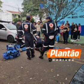 Fotos de Idosa morre atropelada após voltar da feira em Maringá