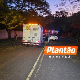 Fotos de Idoso morre após carro cair em córrego em Maringá 