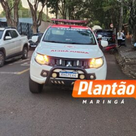 Fotos de Idoso morre após carro cair em córrego em Maringá 