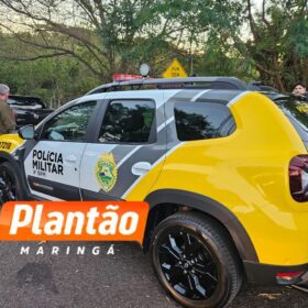 Fotos de Idoso morre após carro cair em córrego em Maringá 