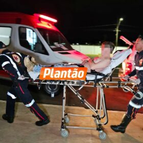 Jovem é esfaqueado após suposta tentativa de assalto em Maringá Foto 3 Fotos de Jovem é esfaqueado após suposta tentativa de assalto em Maringá