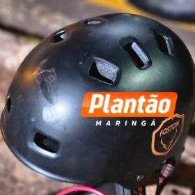 Fotos de Jovem fica ferida após ser atropelada por motociclista ejetado em fuga em Maringá