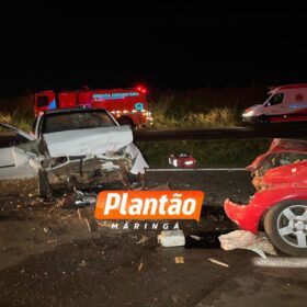 Fotos de Motorista na contramão provoca grave acidente na BR-376