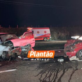 Fotos de Motorista na contramão provoca grave acidente na BR-376