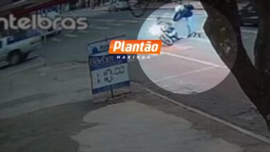 Fotos de Motorista provoca acidente grave em Maringá e foge; motoqueiro estava a caminho do trabalho