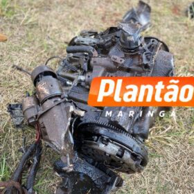 Fotos de Pai e filho são socorridos com ferimentos graves após acidente na rodovia BR-376 