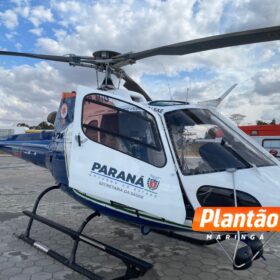 Fotos de Pai e filho são socorridos com ferimentos graves após acidente na rodovia BR-376 