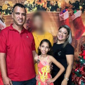 Fotos de Pai, mãe e filha de 13 anos morrem em colisão frontal na PR-323