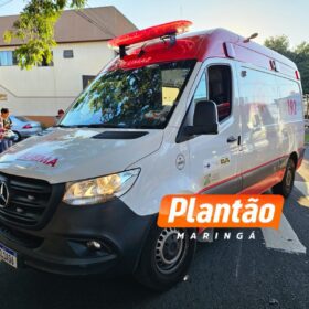 Pedestre é atropelado por moto na faixa de pedestre em Maringá Foto 4 Fotos de Pedestre é atropelado por moto na faixa de pedestre em Maringá