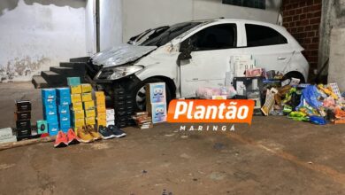 Fotos de Quadrilha "Piratas do Asfalto" age na PR-317; um criminoso é preso e parte dos produtos roubados é recuperada