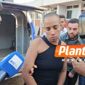 Fotos de Suspeita de envolvimento em latrocínio de idoso em Maringá é presa em Mandaguari