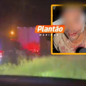 Fotos de Vídeo mostra caminhoneiro suspeito de sequestrar duas crianças fugindo da Guarda Civil Municipal de Sarandi