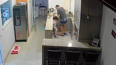 Fotos de Vídeo: Panela de pressão explode e assusta pai e filha em Maringá; veja o que aconteceu