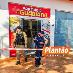 Fotos de Empresário é executado a tiros dentro de farmácia