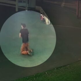 Fotos de Câmera flagra vítima esfaqueada correndo por socorro após briga no trânsito em Maringá; assista