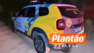 Fotos de Casal de idosos é feito refém durante assalto em residência no Jardim Alvorada, em Maringá