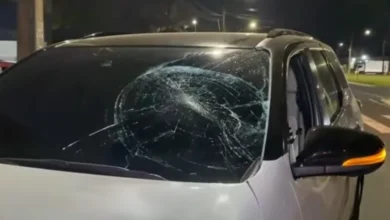 Fotos de Ciclista é atropelado por caminhonete na Avenida Morangueira, em Maringá