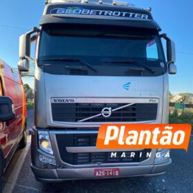 Fotos de Dois acidentes em sequência mobilizam socorristas na BR-376, em Sarandi