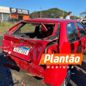 Fotos de Dois acidentes em sequência mobilizam socorristas na BR-376, em Sarandi