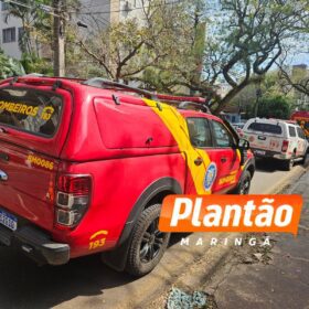 Fotos de Explosão de gás causa queimaduras em duas mulheres na Zona 7, em Maringá