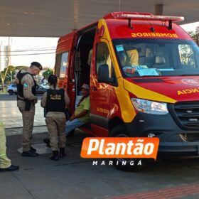 Homem é agredido com paulada na cabeça durante briga em Maringá; Veja o vídeo Foto 2 Fotos de Homem é agredido com paulada na cabeça durante briga em Maringá; Veja o vídeo