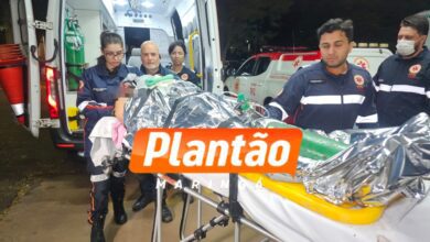 Fotos de Homem é intubado e socorrido em estado grave ao ser esfaqueado em Maringá