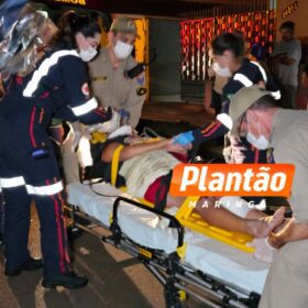 Fotos de Idosa é intubada e socorrida em estado gravíssimo após ser atropelada por moto em Sarandi