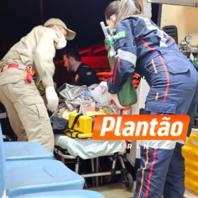 Fotos de Idosa é intubada e socorrida em estado gravíssimo após ser atropelada por moto em Sarandi