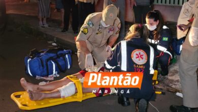 Fotos de Idosa é intubada e socorrida em estado gravíssimo após ser atropelada por moto em Sarandi