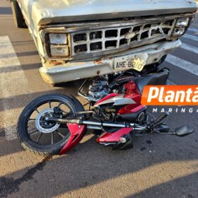 Fotos de Dez dias após ganhar moto do pai, jovem de 18 anos sofre ferimentos graves em acidente em Maringá
