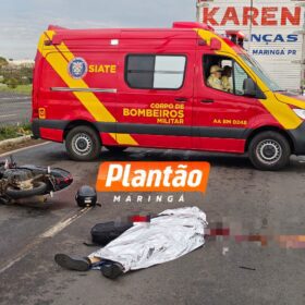 Fotos de Motociclista que morreu em grave acidente na Avenida Colombo em Maringá é identificado
