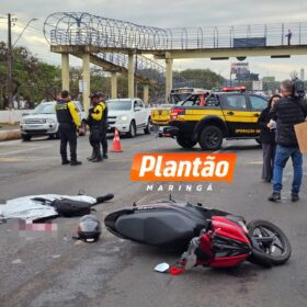 Fotos de Motociclista que morreu em grave acidente na Avenida Colombo em Maringá é identificado