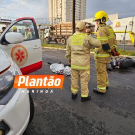 Fotos de Motociclista que morreu em grave acidente na Avenida Colombo em Maringá é identificado