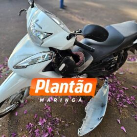 Fotos de Médicas do Samu de folga presencia acidente e presta primeiros socorros motociclista em Maringá