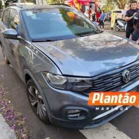 Fotos de Médicas do Samu de folga presencia acidente e presta primeiros socorros motociclista em Maringá