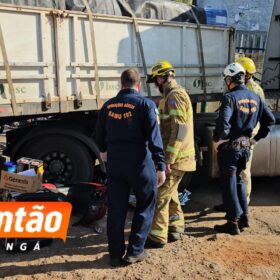 Fotos de Trabalhador morre após cair sobre os rodados de uma carreta em Maringá