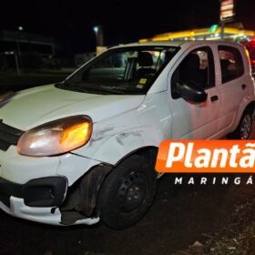 Fotos de Motociclista com drogas sofre ferimentos gravíssimos após acidente, em Maringá