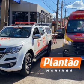 Fotos de Motociclista fica gravemente ferido após acidente na BR-376, em Maringá