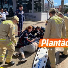 Fotos de Motociclista fica gravemente ferido após acidente na BR-376, em Maringá