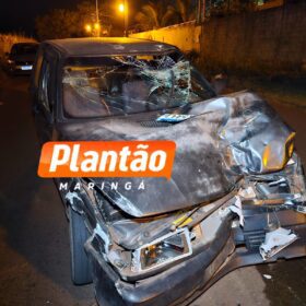 Fotos de Motociclista fica gravemente ferido após colisão frontal em Sarandi