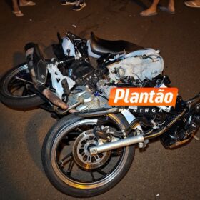 Fotos de Motociclista fica gravemente ferido após colisão frontal em Sarandi