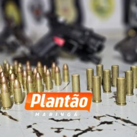 Pelotão de Choque apreende três pistolas e drogas em Maringá Foto 5 Fotos de Pelotão de Choque apreende três pistolas e drogas em Maringá