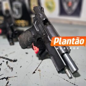 Pelotão de Choque apreende três pistolas e drogas em Maringá Foto 8 Fotos de Pelotão de Choque apreende três pistolas e drogas em Maringá
