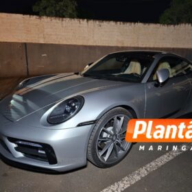 Fotos de Porsche avaliada em mais de R$ 1 milhão é apreendida em blitz em Maringá 