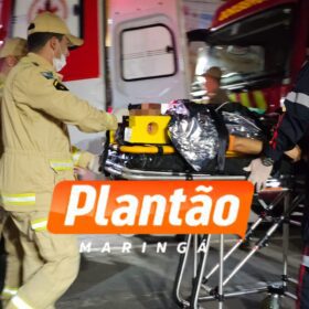 Fotos de Trabalhador tem perna prensada por caminhão de lixo em Sarandi