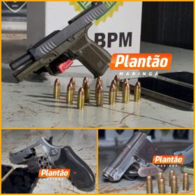 Três homens são presos com armas de fogo em operações da ROTAM em Sarandi Foto 1 Fotos de Três homens são presos com armas de fogo em operações da ROTAM em Sarandi